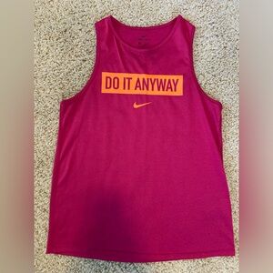 Nike dri fit do it anyway tank top